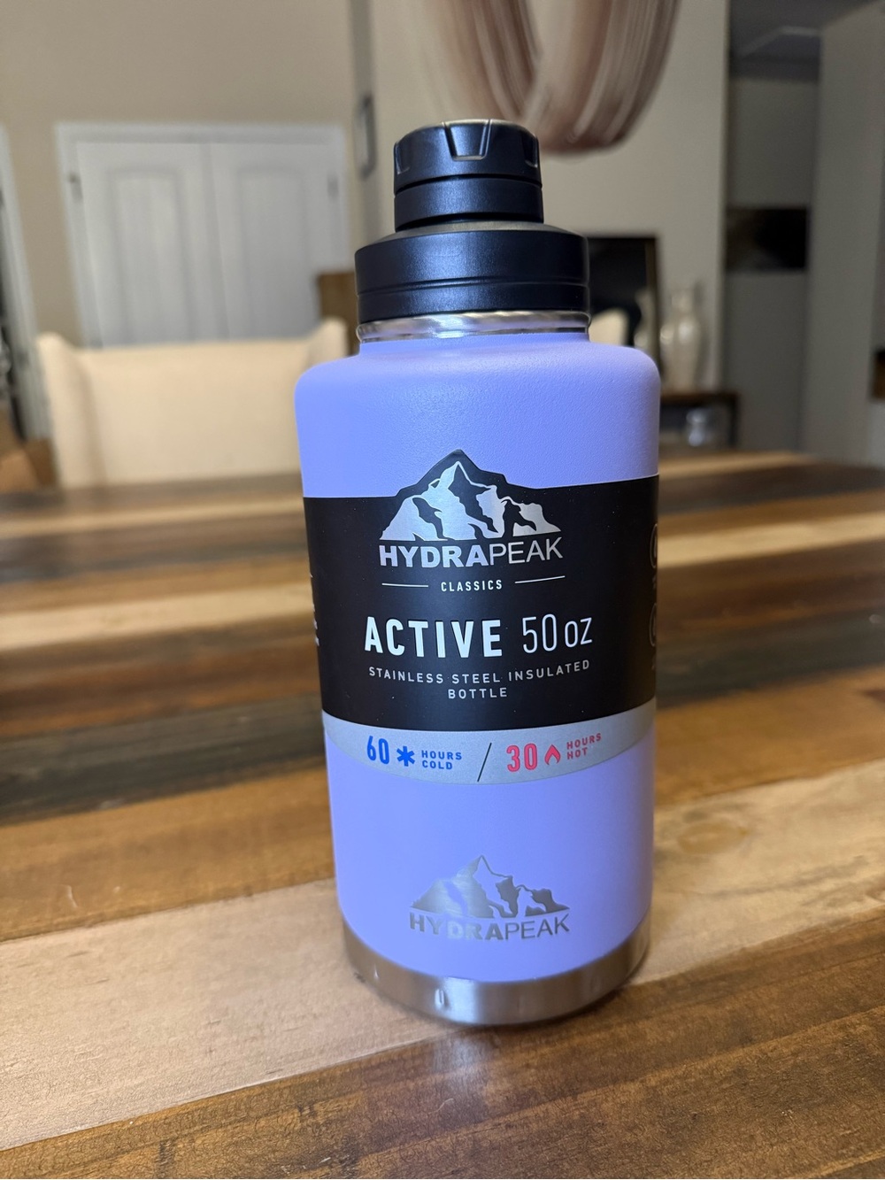 Hydrapeak Active 50oz Insulated Bottle - Lavender